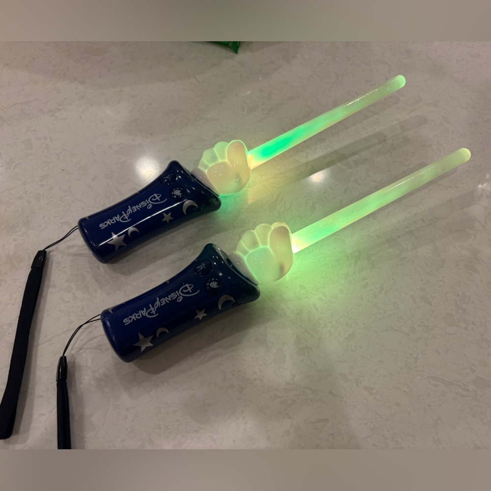 Disney Parks Mickey Mouse Light-Up Wands (2 wands)